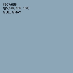 #8CA6B8 - Gull Gray Color Image